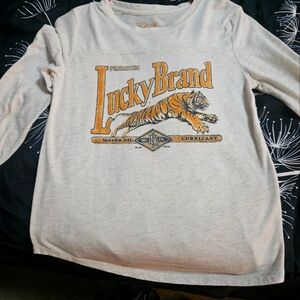 Long sleeve size s  Lucky Brand cool tiger t shirt